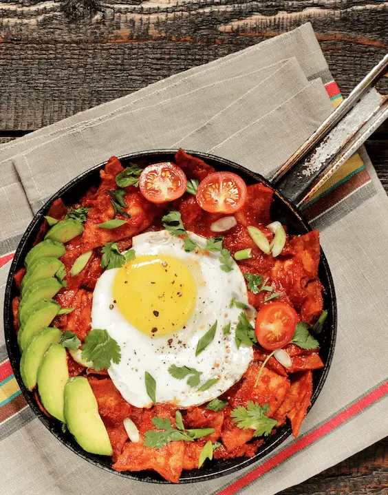 Low Calorie Chilaquiles